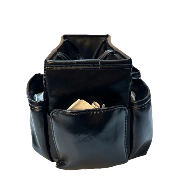 Purse Make Up Organizer Insert Handles & Pockets Black Ready Set Go organizer - Picture 7 of 11